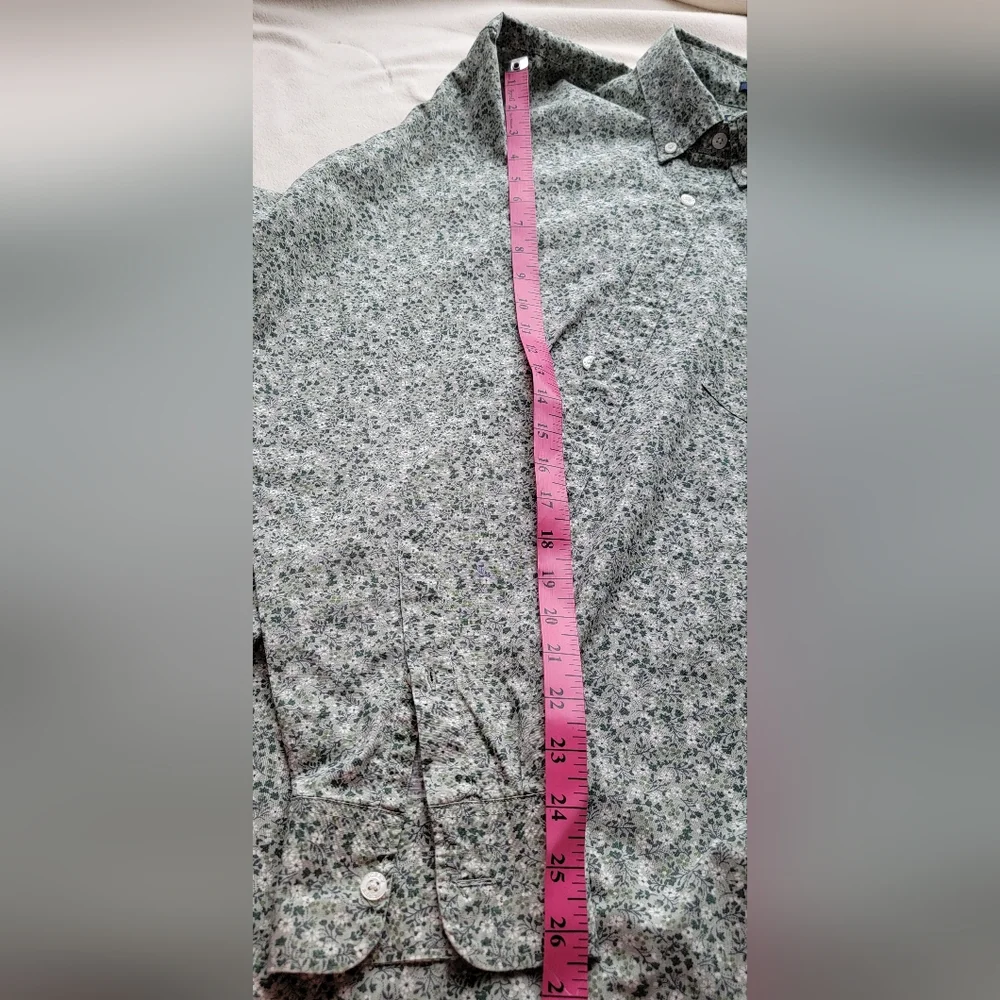 Men's Floral Patterned Shirt - Picture 3 of 9